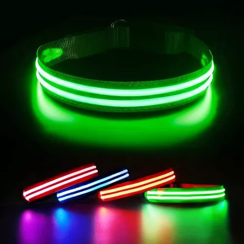 COLLAR LED RESISTENTE DE MASCOTAS